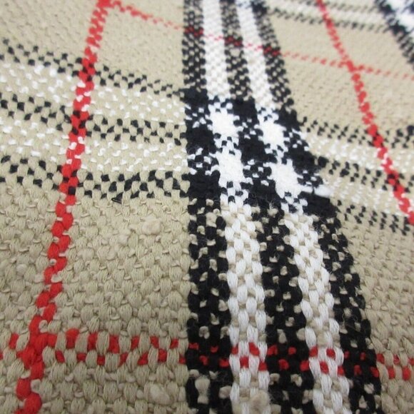100% Authentic BURBERRY LONDON ENGLAND Beige White Black Women's Jacket - Picture 4 of 8